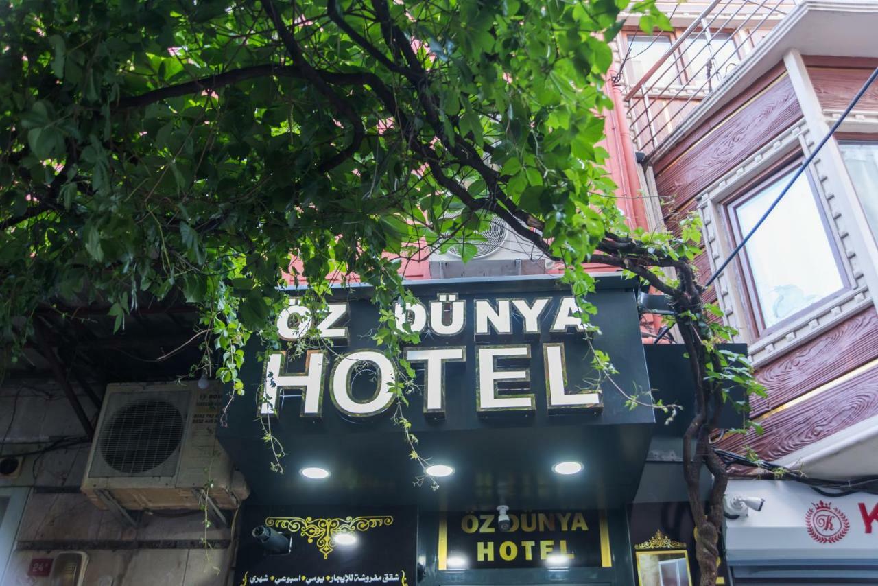 Oez Duenya Hotel Istanboel Buitenkant foto