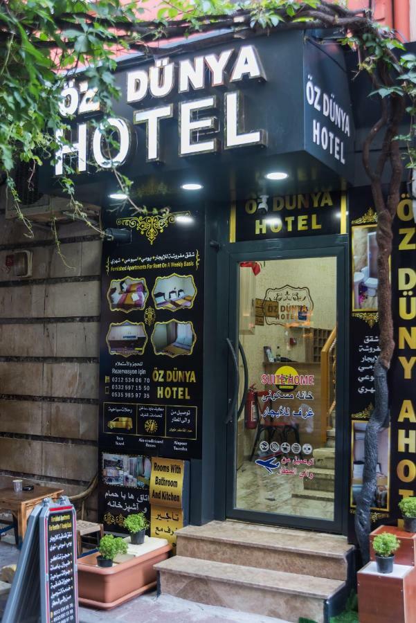 Oez Duenya Hotel Istanboel Buitenkant foto